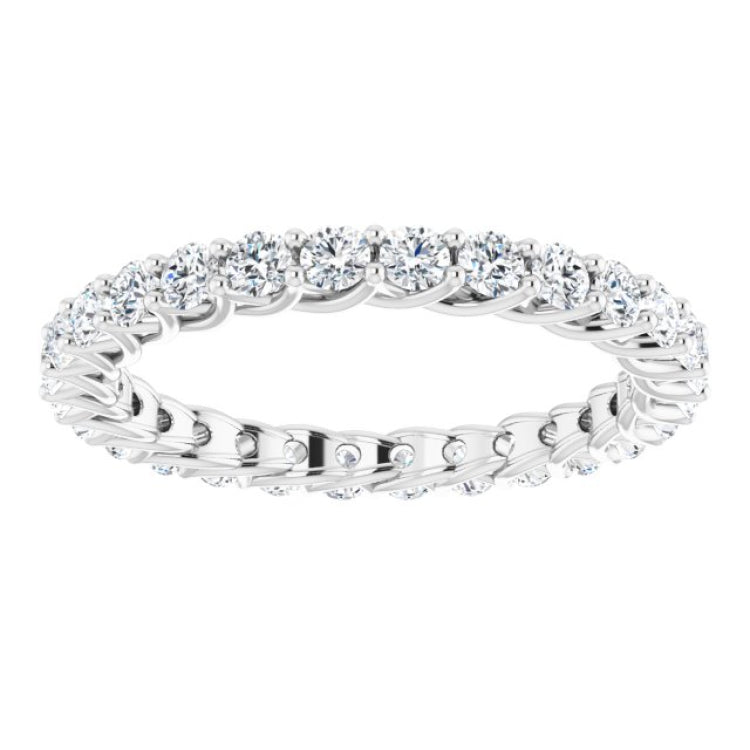 Platinum 7/8 CTW Lab-Grown Diamond  Eternity Band