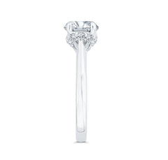 14 Karat White Gold Diamond Engagement Ring- Special Order Only