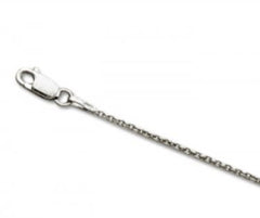16" Sterling Silver 0.7mm Rolo Chain