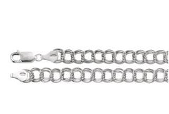 Sterling Silver Charm Bracelet- 8 Inches