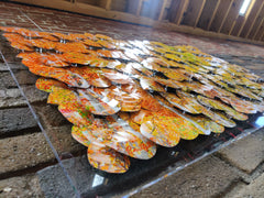 "Aspen Palette" Photography on reclaimed aluminum - 26" x 42"