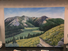 Original Oil painting by Local Artist Alexandra Theiss