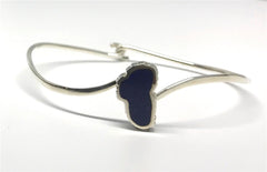 Silver Lake Tahoe Bracelet with Lapis- 7 Inches