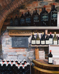 "Castello di Amorosa" Giclee Print- 40" x 54"- by Lynn Neuman