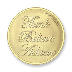 BLESSED-BELIEVE YELLOW GOLD PLATED for Large Sized Pendants.