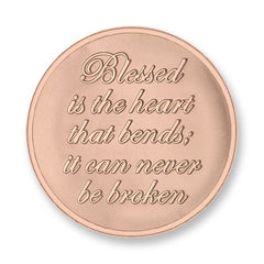 BLESSED-BELIEVE ROSE GOLD PLATED for Small Sized Pendants.