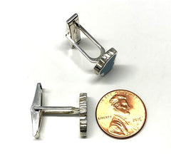 Medium Turquoise Lake Tahoe Cufflinks
