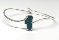 Sterling Silver Lake Tahoe Bracelet- 7 Inches
