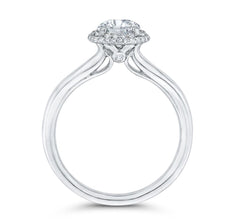 14 Karat White Gold Diamond Engagement Ring- Special Order Only