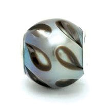 Hand Craved Black Pearl Charm/Pendant