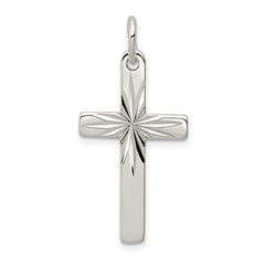 Sterling Silver Cross Pendant 
Length of Item 28 mm
Width of Item 15