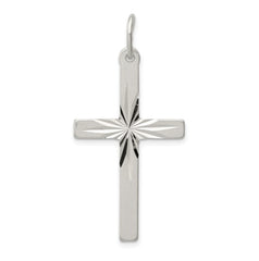 Sterling Silver Cross Pendant 
Length of Item 36 mm
Width of Item 20