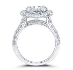 14 Karat White Gold Diamond Engagement Ring- Special Order Only