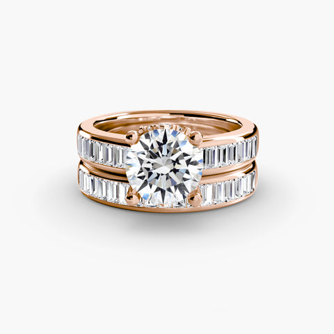 Baguette Channel Solitaire – Bluestone Jewelry
