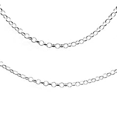 16" Sterling Silver 1.3mm Rolo Chain