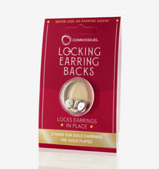 Gold Locking Earring Backs