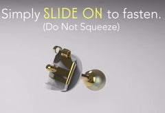 Gold Locking Earring Backs