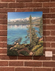 "Lupine at Gatekeepers Museum" Giclee Print- 18" x 21.5"- by Kelly Werner