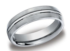 Titanium 6mm Wedding Band- Size 7.5