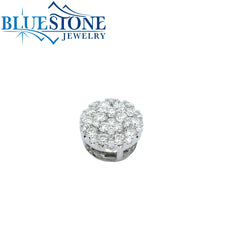14 Karat White Gold 0.25 Carat Diamond Pendant