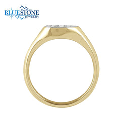 14kt Yellow Gold Diamond Ring- Size 6.5