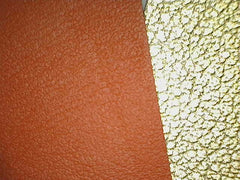 25mm Bracelet Leather - Gold Satin/Russet