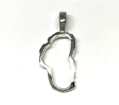 Large Sterling Silver Lake Tahoe Outline Pendant.
Lake Tahoe pendant