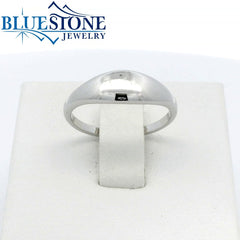 Sterling Silver Simple Dome Ring - Sz. 6.75