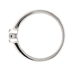 14 Karat White Gold Engagement Ring