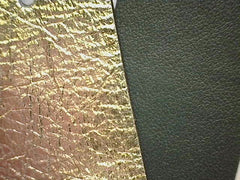 25mm Bracelet Leather- Silver/ Wood Green