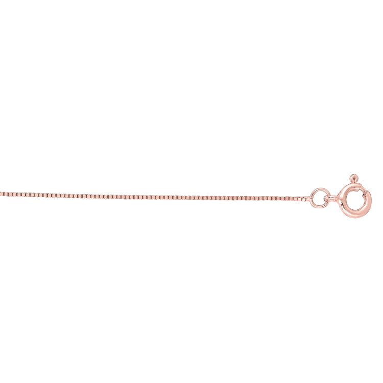 14K Gold .45Mm Classic Box Chain