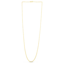 14K Gold 1.5Mm Diamond Cut Cable Chain