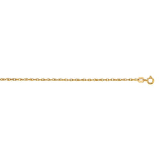 14K Gold .95Mm Machine Rope Chain (Carded)