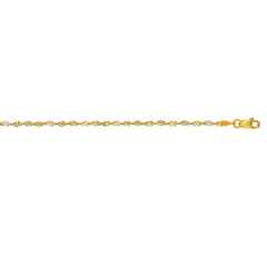 14K Gold 2.5Mm Singapore Chain