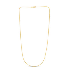 14K Gold 1.1Mm Milano Chain