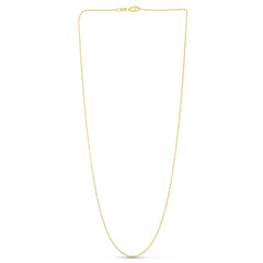 14K Gold .9Mm Lumina Chain