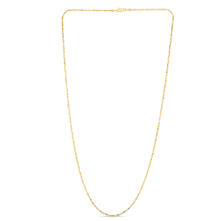14K Gold 1.5Mm Sparkle Chain