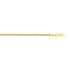 14K Gold 2.4Mm Lite Round Wheat Chain