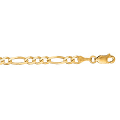 14K Gold 30" 3.8Mm Figaro Chain