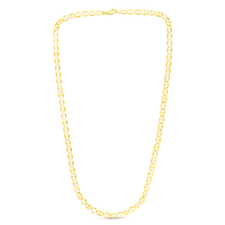 14K Gold 5.5Mm Mariner Chain