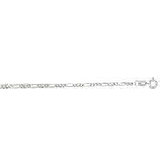 14K Gold 1.9Mm Figaro Chain