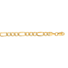 14K Gold 4.7Mm Lite Figaro Chain