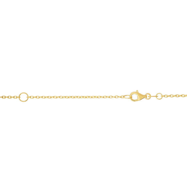 14K Gold 1.5Mm Extendable Chain