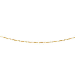 14K Gold 2.5Mm Textured Cable Chain