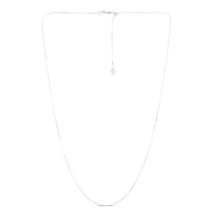 14K Gold 2.2Mm Adjustable Octagonal Snake Chain