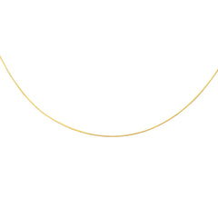 14K Gold 1Mm Round Omega With Screw Back Lock