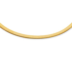 14K Gold 6Mm Reversible Omega