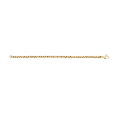 14K Gold Modern Braid Link