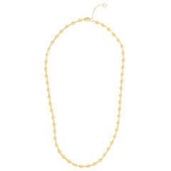 14K Gold Polished Mirror Chain