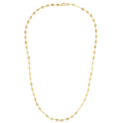 14K Gold Polished Mirror Chain